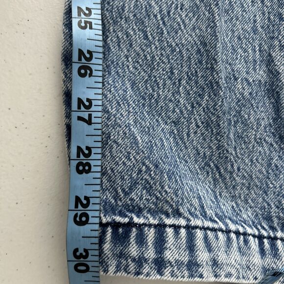 Levis Jeans Mens 34X32 XX Chino Loose Straight Pleated Blue Denim - Picture 6 of 7